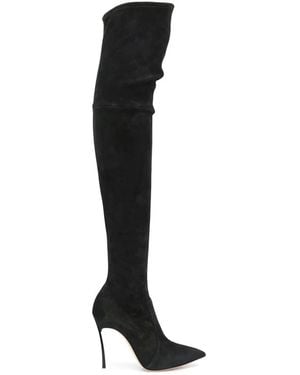 Casadei Over-Knee Boots - Nero