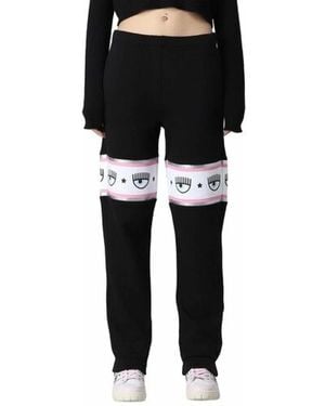 Chiara Ferragni Slim-Fit Pants - Black
