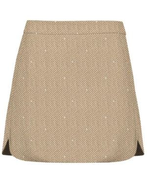 MC2 Saint Barth Short Skirts - Natural
