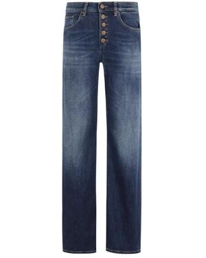 Dondup Straight Jeans - Blu