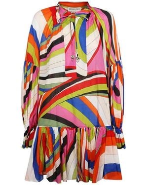 Emilio Pucci Short Dresses - Rosso