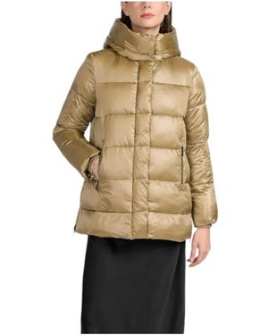 Canadian Jassen ,Geel ,Polyester Kobes Down Jacket - Naturel