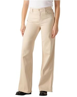 7 For All Mankind Wide Hosen - Natur