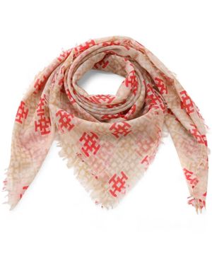 Hemisphere Accessoires ,Kasjmier Silky Scarves - Roze