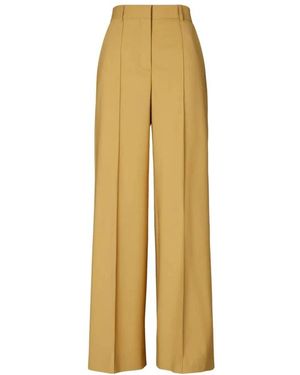 Tory Burch Wide Trousers - Yellow