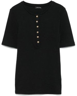 Anine Bing T-Shirts - Nero