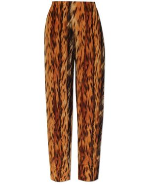 Balenciaga Wide Trousers - Brown