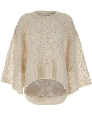 Maurizio Mykonos Round-Neck Knitwear - Neutre