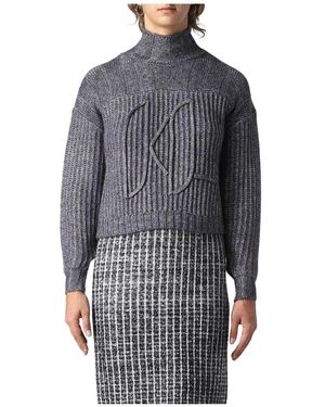 Karl Lagerfeld Turtlenecks - Gris