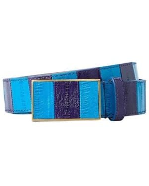 Dries Van Noten Belts - Blue