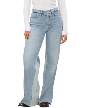 7 For All Mankind Loose-Fit Jeans - Azul