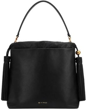 Etro Bucket Bags - Nero