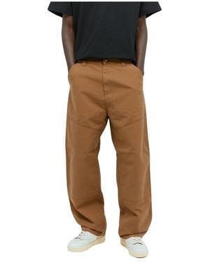 Carhartt Wide Trousers - Marrone