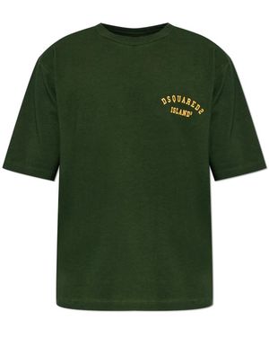 DSquared² T-Shirts - Green