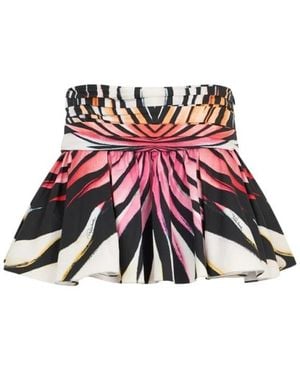 Roberto Cavalli Short Skirts - Rosso