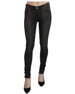 Plein Sud Skinny Jeans - Black