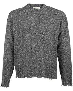 ATOMOFACTORY Rundhals-Strickware - Grau