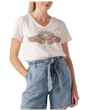Mos Mosh T-Shirts - Blau