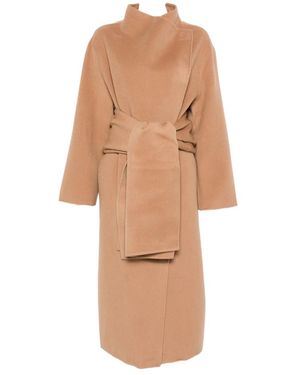 AYA MUSE Belted Coats - Neutro