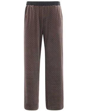 Balmain Wide Pants - Brown
