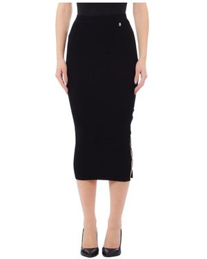 Liu Jo Midi Skirts - Black