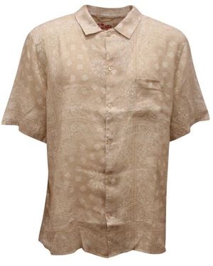 MC2 Saint Barth Short Sleeve Shirts - Natural
