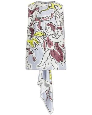 Tory Burch Zijden Top Met Sjaal - Meerkleurig