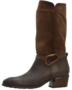 Hispanitas Cowboy Boots - Marrón