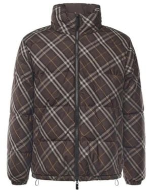 Burberry Snowdon Reversible Down Jacket - Grijs