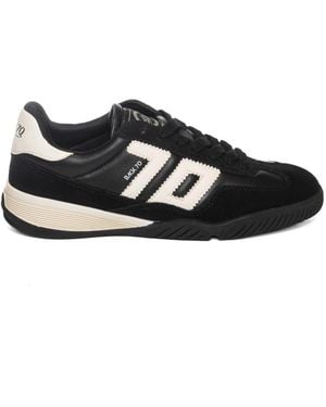 Back70 Schoenen ,Zwart ,Leer Fireball N009