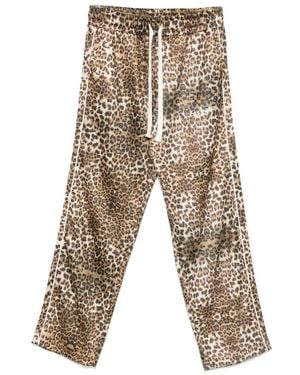 Cole Buxton Straight Pants - Brown