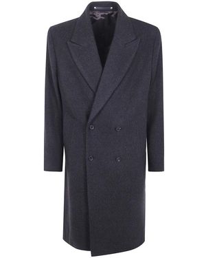 Paul Smith Zweireihiger Mantel - Blau