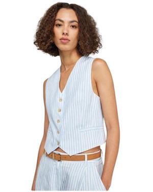 Semicouture Vests - Azul