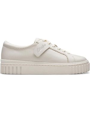 Clarks Freizeit-Sneakers Für Frauen - Weiß