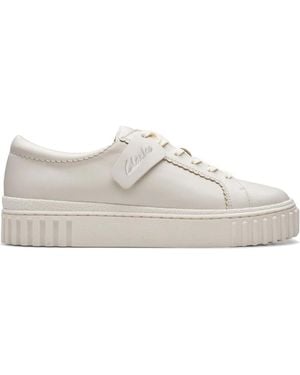 Clarks Schoenen Vrijetijdssneakers Voor Vrouwen - Wit