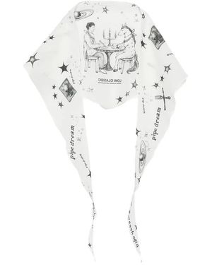 Low Classic Scarves - White