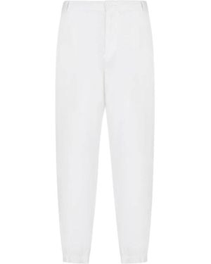 ARMANI EXCHANGE Slim-Fit Trousers - White