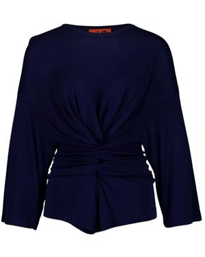 Colville Strakke Taille Blouse - Blauw