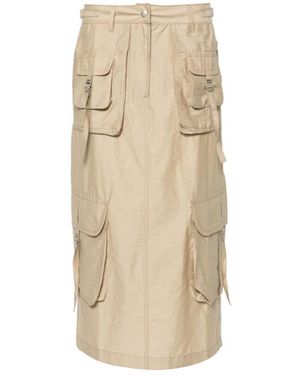 Acne Studios Midi Skirts - Naturel