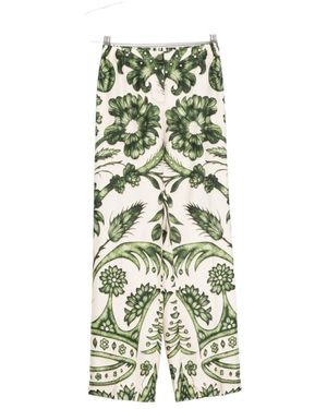 F.R.S For Restless Sleepers Wide Trousers - Green