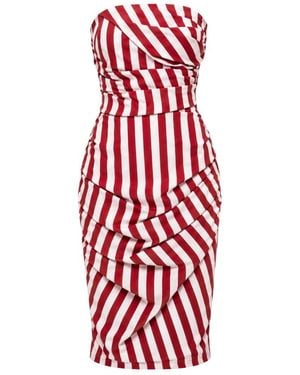 Dolce & Gabbana Midi Dresses - Rojo