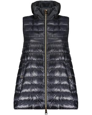 Herno Gewatteerd Vest Jas - Zwart