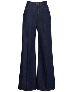 Weekend by Maxmara Wide Jeans - Blue