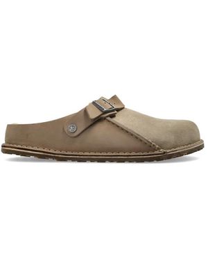 Birkenstock Lutry Premium Split - Braun