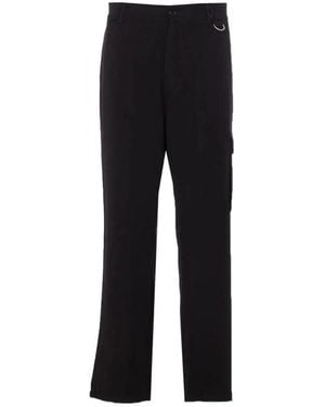 FAMILY FIRST Straight Trousers - Black