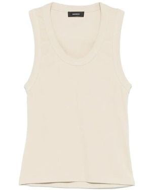 Wardrobe NYC Einfaches Tanktop - Natur