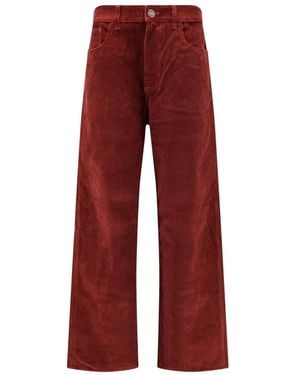Rohe Wijde Broek - Rood