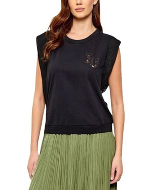 Liu Jo Sleeveless Tops - Black