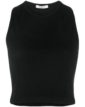 Gauchère Sleeveless Tops - Nero