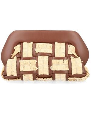 THEMOIRÈ Bios Clutch Bag - Braun